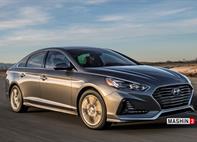 هیوندای-سوناتا هیبرید-sonata hybrid-2018